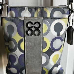 Multicolor Coach Purse